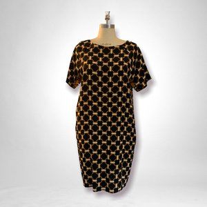 Altea Silk Shift Dress, Size 6